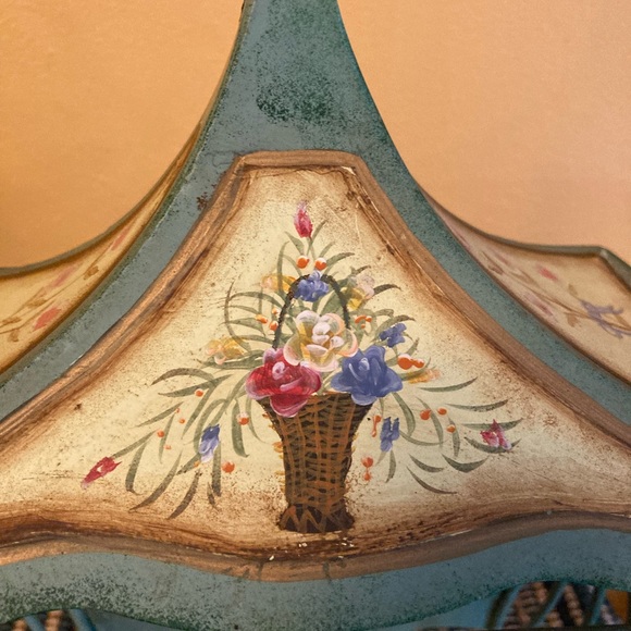 Green Metal Caged Clock - Picture 10 of 13